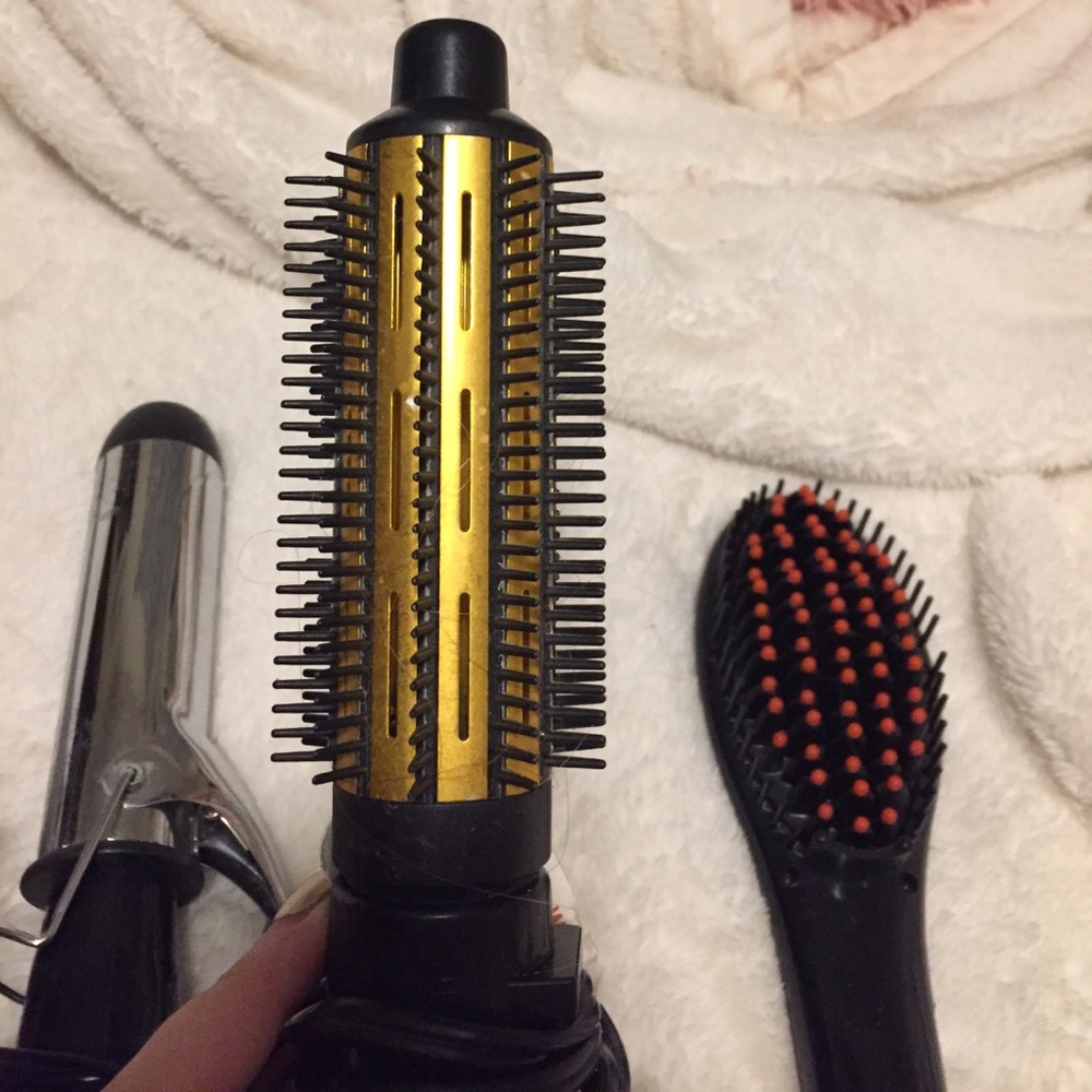Round hot brush